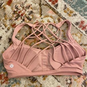 Lululemon Flow To Be Bra Wild *light sup., A/B Cup